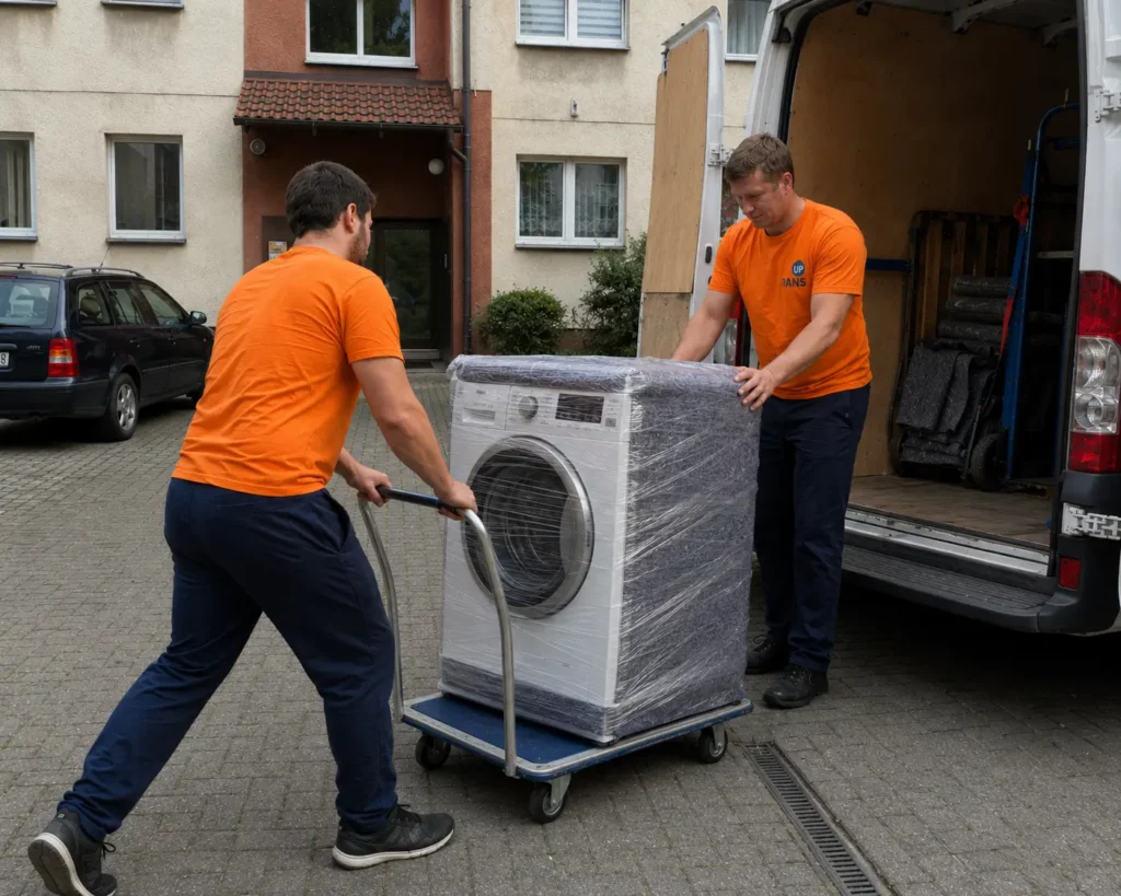 Jak przewieźć pralkę podczas przeprowadzki? Bezpieczny transport krok po kroku